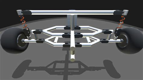 simpleplanes double wishbone suspension design