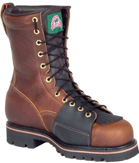 mens canada west  climber csa lineman safety boot herberts boots  western wear