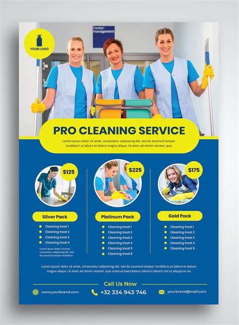 cleaning service flyer template psd cleaning service flyer
