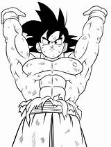 Goku Dibujar Dbz Lineart Gratistodo Henki Dama Colorea Dragonball Dragón Imprimir Seleccionar Artículo sketch template