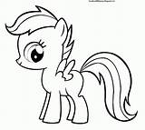 Pony Little Sweetie Belle Coloring Pages Colorear Para 1600 sketch template