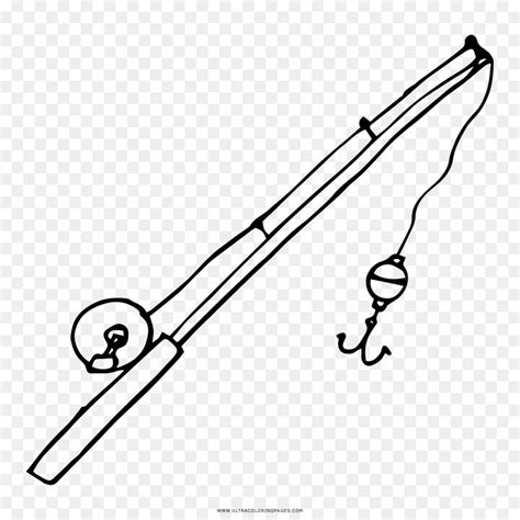 fishing pole coloring pages sketch coloring page
