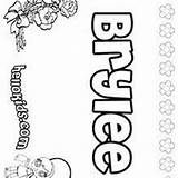Pages Brooke Names Adult Coloring Brylee Template sketch template