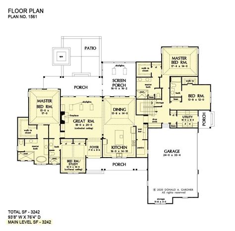 luxury ranch house plans