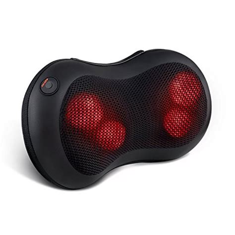 naipo neck massage pillow back massager cushion with deep