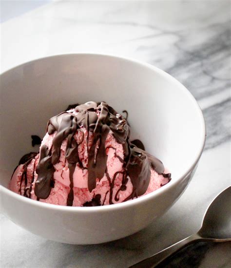 chocolate covered strawberry ice cream healing  eating