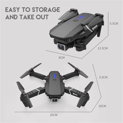 pro drone wifi fpv drones wide angle hd  camera height hold rc foldable quadcopter gift