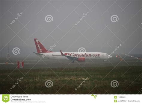 aircraft  corendon  eindhoven airport editorial stock image image  corendon airport