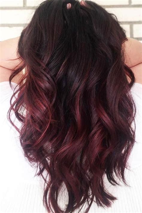 Hair Color 2017 2018 Black Cherry Hair Redhair Ombre ️