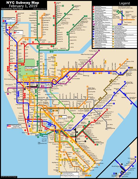 Map Of New York Subway Routes Dorrie Katharina