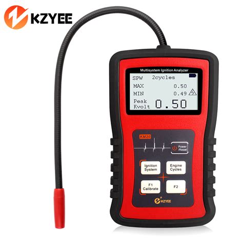 buy kzyee km multi system ignition analyzer tester measure rpm spark volt