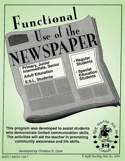 functional    newspaper grades   lesson plan ccp