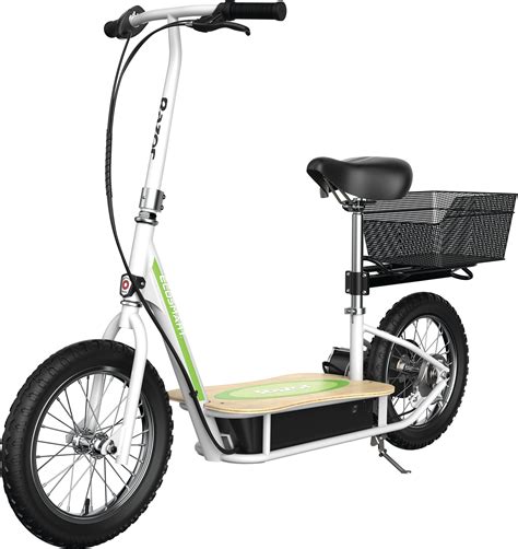 razor ecosmart metro electric scooter  padded seat  ages      lbs