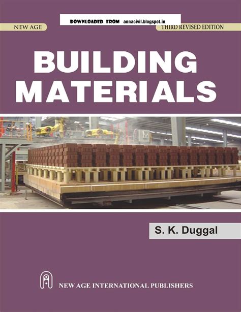 building materials  edition engineering books