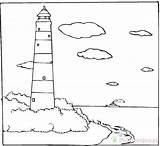 Morska Latarnia Kolorowanki Ostsee Leuchtturm Lighthouses Bestcoloringpagesforkids Dzieci Colorir Laguinho Coloringtop Imprimir Coloringpages7 sketch template