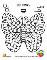 Butterfly Di Visita Printable Scuola sketch template