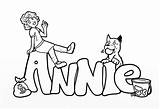 Annie Coloring Movie Clipart Pages Jr Musical Film Logo Orphan Little Colouring Wikipedia Clip Cliparts Deviantart Library Encyclopedia Play Kids sketch template