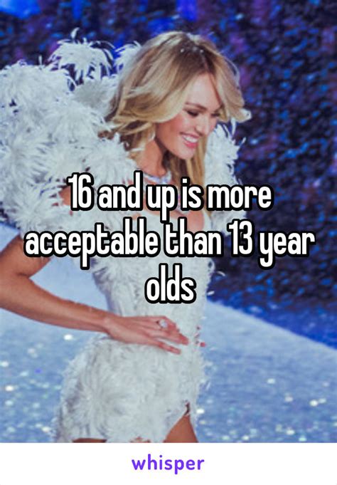 acceptable   year olds