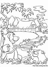 Jungle Coloring Book Pages Disney Getcolorings sketch template