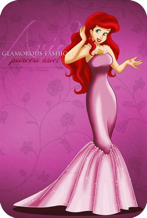 Disney Princess Fan Art Ariel Disney Princess Fashion Disney