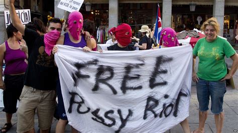 bbc news in pictures pussy riot jailed