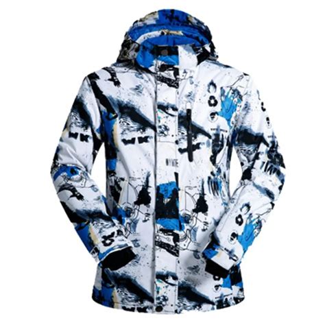 ski jacket men brands   windproof waterproof breathable male snow ski coat hiking winter