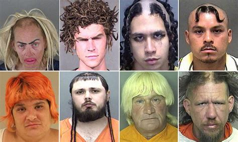 America S Worst Mugshot Hairstyles Daily Mail Online