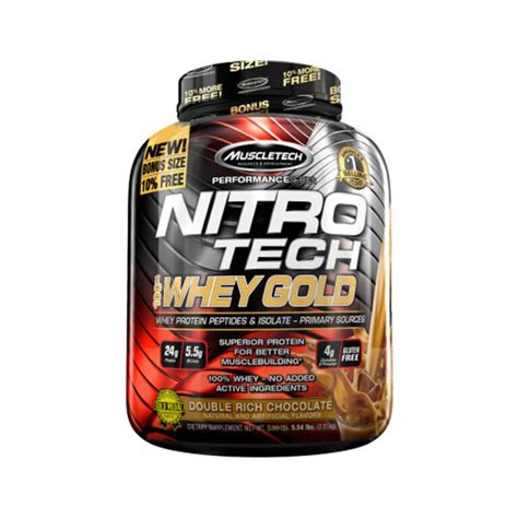 nitro tech whey gold  lb animal performance