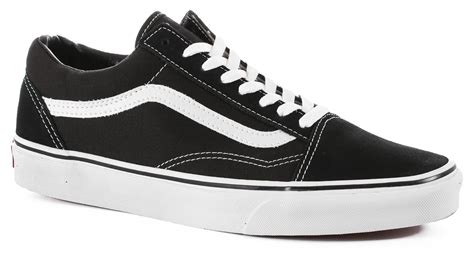 vans  skool skate shoes blackwhite  shipping