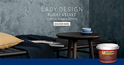 lady design royal velvet jotun colour trends