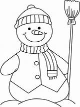 Snowman Template Craft Templates Print Coloring Pages sketch template