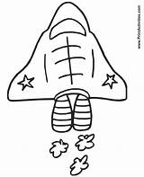 Spaceship Coloring Pages Space Kids Template Printables Cliparts Shuttle Printable Simple Navette Dessin Boys Clip Clipart Girls Gif Use Favorites sketch template