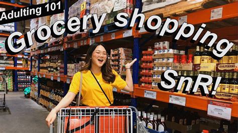 grocery shopping   family  snr ashley sandrine youtube