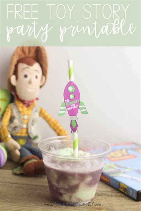 Buzz Lightyear Floats With Free Toy Story Party Printables