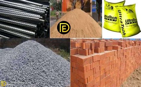 material required  building construction daily engineering