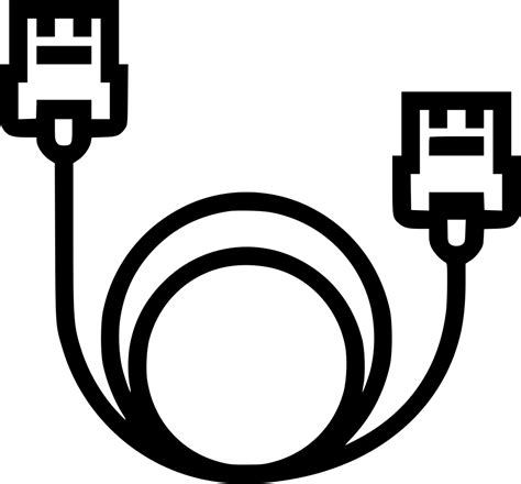 ethernet cable svg png icon    onlinewebfontscom