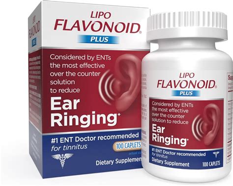 lipo flavonoid  ear health supplement  effective   counter tinnitus treatment