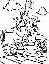 Coloring Cruise Pages Disney Ship Captain Donald Duck Drawing Mickey Printable Mouse Adult Dream Getcolorings Car Party Books Colouring Print sketch template