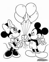 Mickey Coloring Mouse Pages Friends Minnie Fall Birthday Printable Disney Surprise sketch template