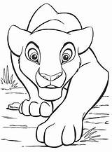 Nala Pages Coloring Simba Getcolorings sketch template