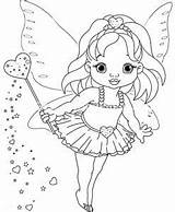 Fada Fairy Coloring Fairies Atividades sketch template