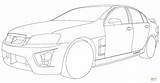 Holden Monaro Coloring Hsv Clubsport Pages sketch template