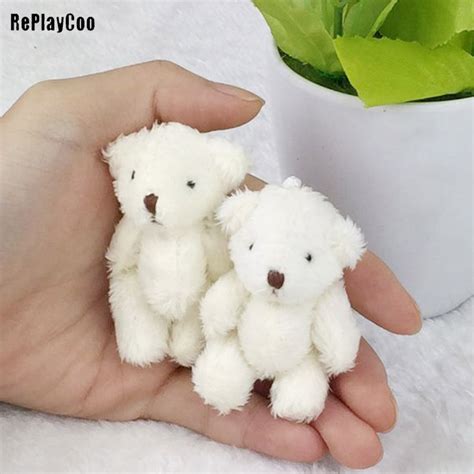 Lot Mini Joint Bear Stuffed Stuffed Mini Ted Bear Mini Tedy Bears