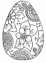 Easter Coloring Pages Egg Color Kids Adult Risen He sketch template