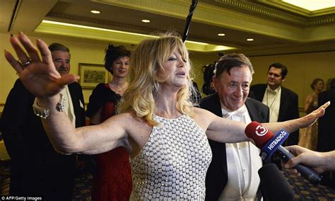 goldie hawn joins richard lugner for vienna opera ball daily mail online