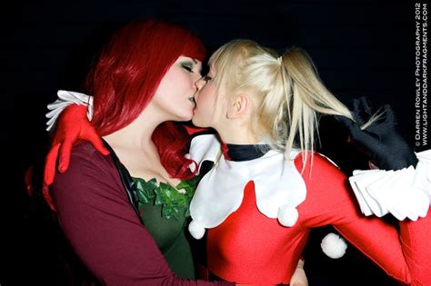 Cosplay Poison Ivy And Harley Quinn By Jerri Kay On