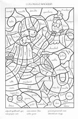 Coloriage Magique Cycle Supercoloriage Grammaire sketch template