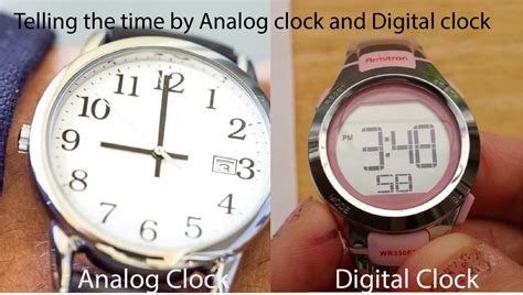 telling  time  analog clock  digital clock english grammar blog