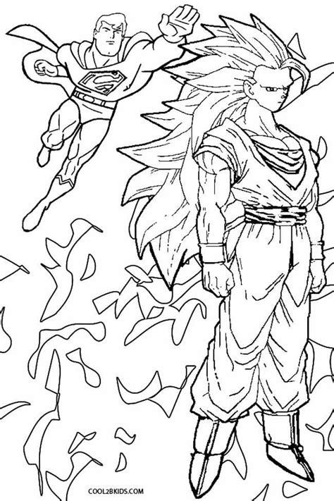 printable goku coloring pages  kids coolbkids cartoon coloring