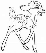 Bambi Disney Coloring Pages Characters Walt Fanpop sketch template